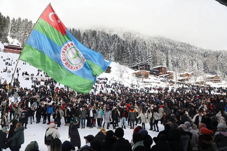 Ayder Kardan Adam Festivali renkli görüntülere sahne oldu 26