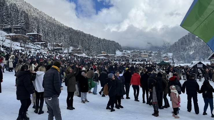 Ayder Kardan Adam Festivali renkli görüntülere sahne oldu 31