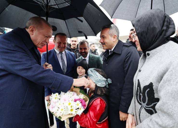 Cumhurbaşkanı Erdoğan Rize'de konuştu 32