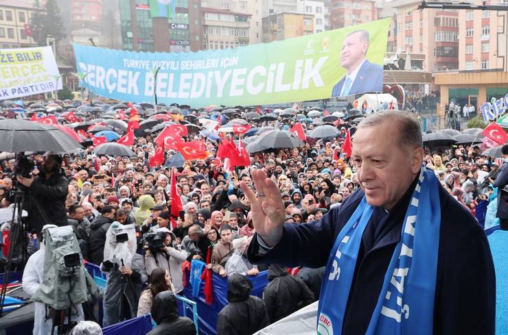 Cumhurbaşkanı Erdoğan Rize'de konuştu 36