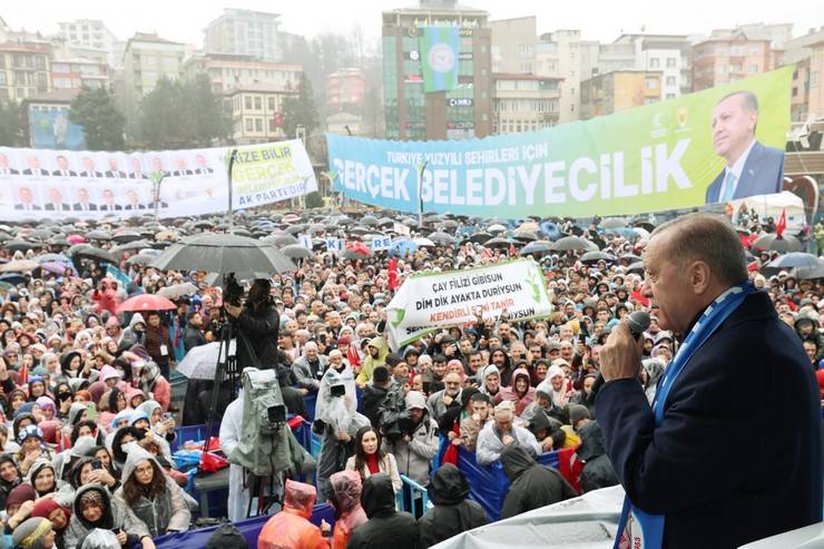 Cumhurbaşkanı Erdoğan Rize'de konuştu 38