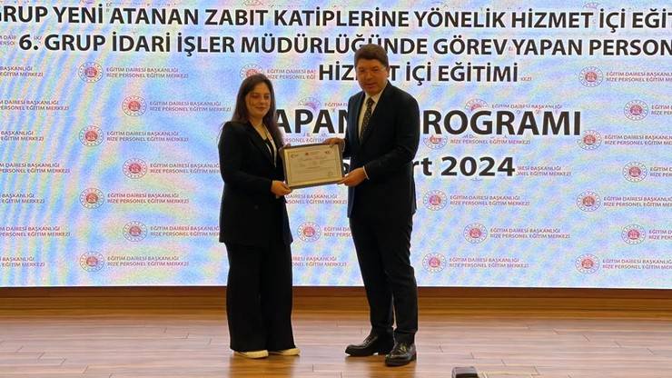 Adalet Bakanı Tunç, Rize'de sertifika törenine katıldı 8