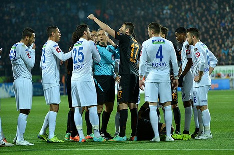 Ç.Rizespor-Galatasaray Maç Fotoğrafları 32
