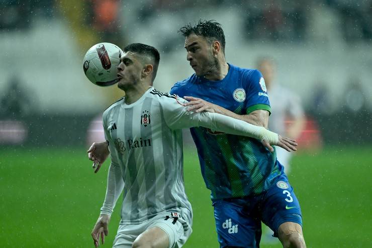 Beşiktaş - Çaykur Rizespor maçından kareler 40