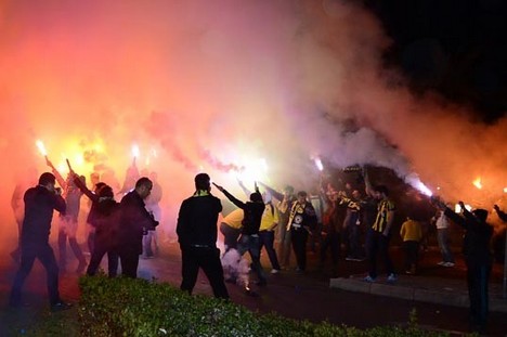 Fenerbahçe'ye Rize'de Coşkulu Karşılama 2