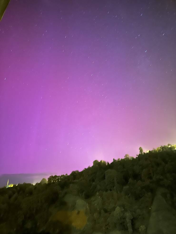 Kuzey Işıkları Rize'de görüntülendi 5
