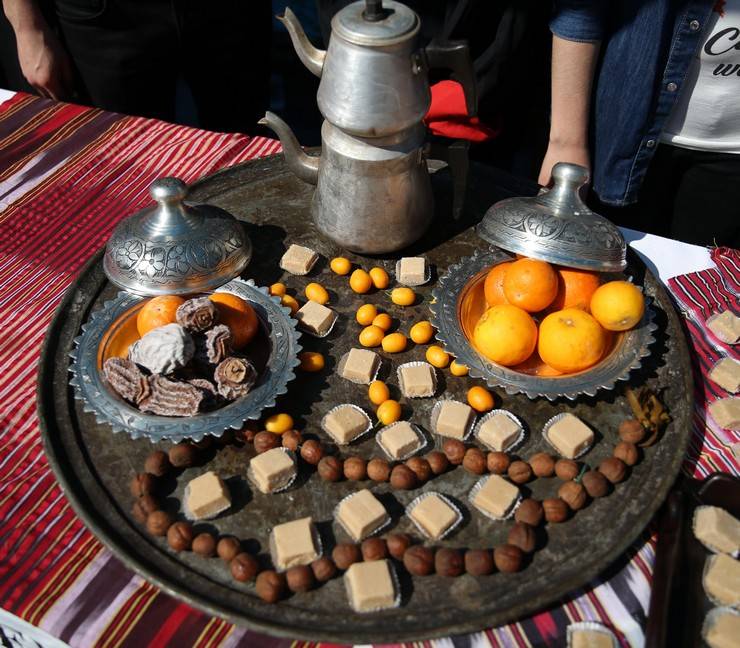 Rize'nin yeni lezzeti 'Cevizli balkabaklı fırın helvası’ oldu 11