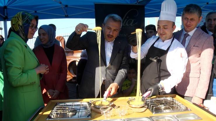 Rize'nin yeni lezzeti 'Cevizli balkabaklı fırın helvası’ oldu 9