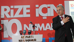 Reşat Kasap 10 Numara Rize Projelerini Tanıttı