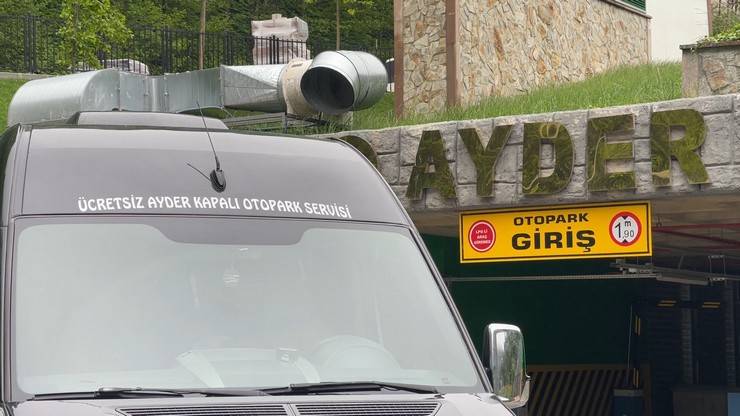 Ayder’in çevreci otoparkı hizmete girdi 7