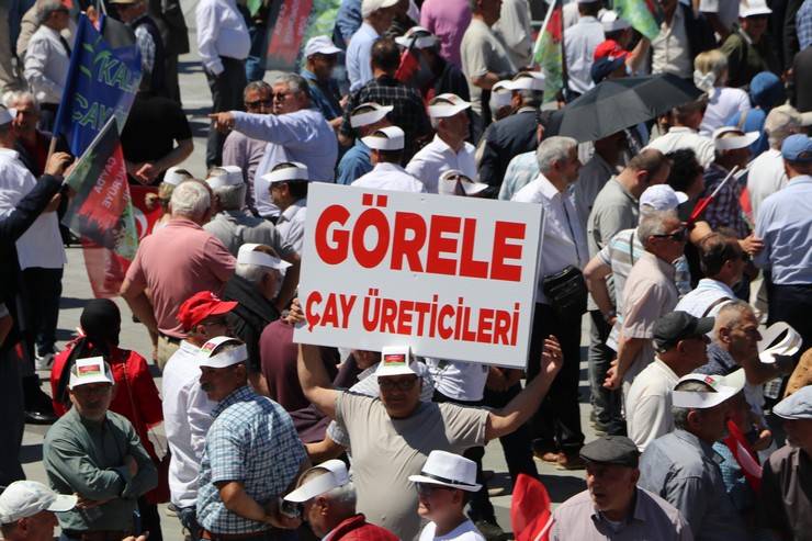 CHP Genel Başkanı Özgür Özel Rize'de Çay Mitinginde 46