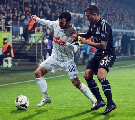 Rizespor - Beşiktaş Maçından Fotoğraflar 46