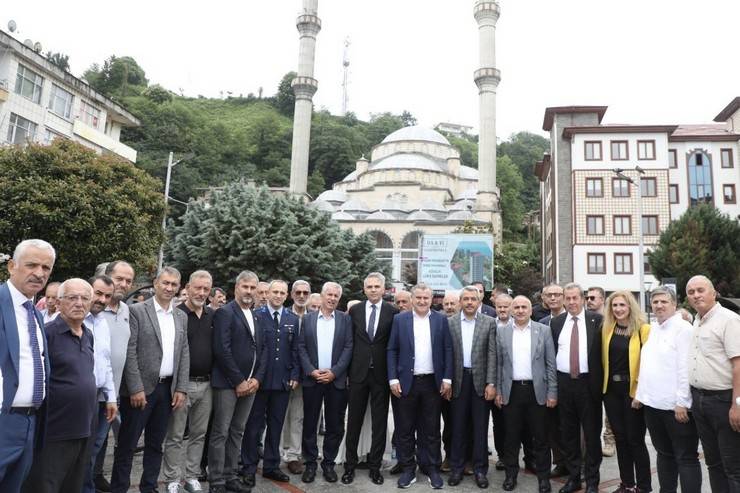 Rize'de Protokol, Vatandaşlarla Bayramlaştı 41