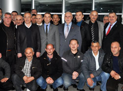 Başkan Yıldız'dan Veda Yemeği