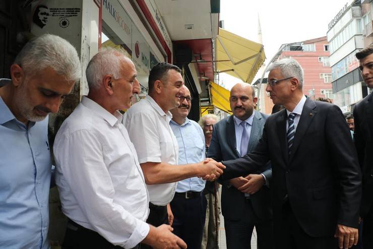 Bakan Memişoğlu Rize'de ziyaretlerde bulundu 6