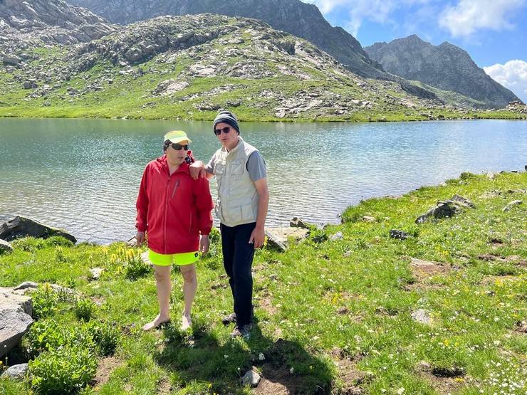 Erzurum ve Trabzon'dan Rize'ye geldiler nefes kesen manzarada yorulmadan yürüdüler 2