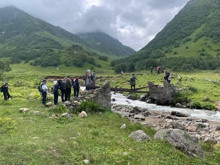 Erzurum ve Trabzon'dan Rize'ye geldiler nefes kesen manzarada yorulmadan yürüdüler 3