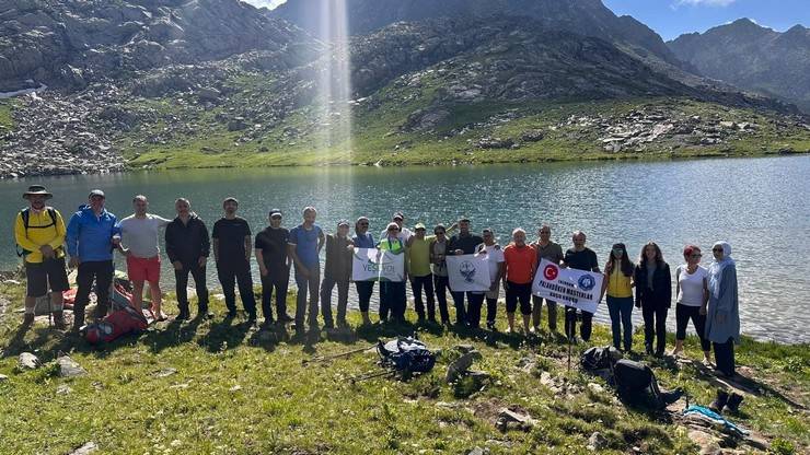 Erzurum ve Trabzon'dan Rize'ye geldiler nefes kesen manzarada yorulmadan yürüdüler 9