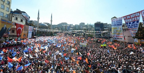 Erdoğan'ın Rize Mitingi 2