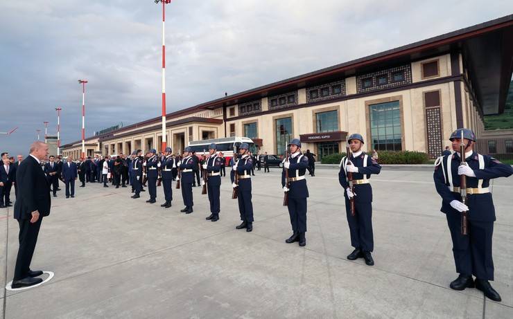 Cumhurbaşkanı Recep Tayyip Erdoğan, Rize'de 6