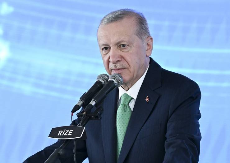 Cumhurbaşkanı Erdoğan, Rize'de Toplu Açılış Töreni'nde 14