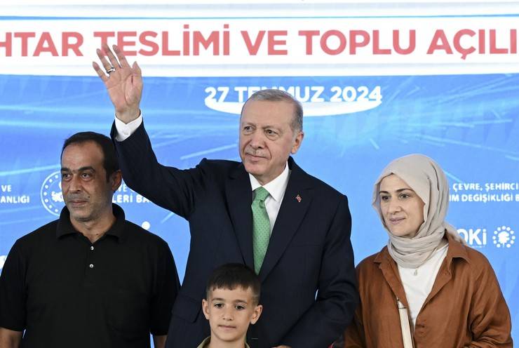 Cumhurbaşkanı Erdoğan, Rize'de Toplu Açılış Töreni'nde 19