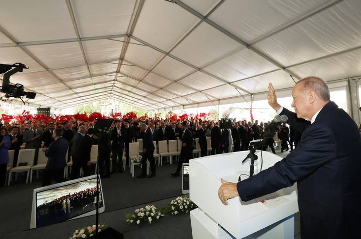 Cumhurbaşkanı Erdoğan, Rize'de Toplu Açılış Töreni'nde 3