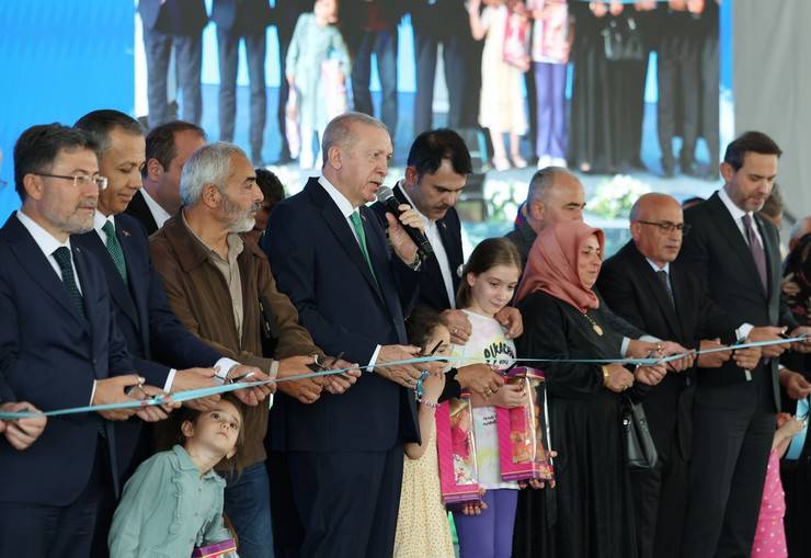 Cumhurbaşkanı Erdoğan, Rize'de Toplu Açılış Töreni'nde 39