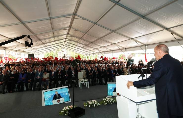 Cumhurbaşkanı Erdoğan, Rize'de Toplu Açılış Töreni'nde 4