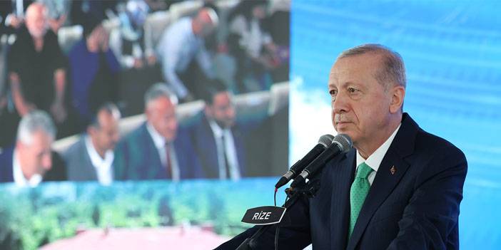 Cumhurbaşkanı Erdoğan, Rize'de Toplu Açılış Töreni'nde