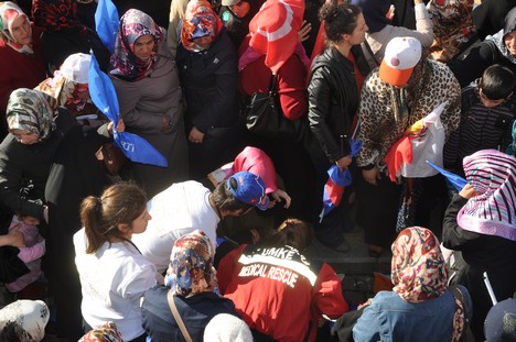 Rize'de Bayılan Bayılana 18