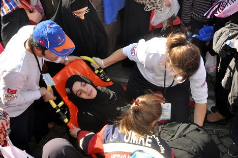 Rize'de Bayılan Bayılana 22