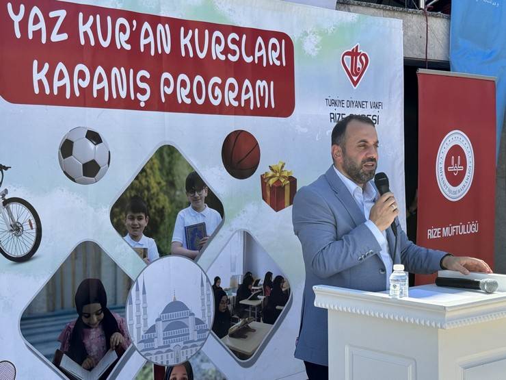 2024 Yılı Yaz Kur’an Kursları Rize'de de sona erdi 3