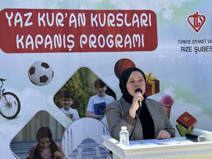 2024 Yılı Yaz Kur’an Kursları Rize'de de sona erdi 5