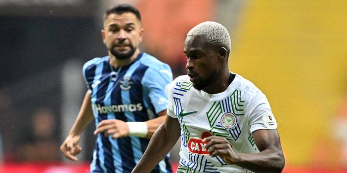 Adana Demirspor - Çaykur Rizespor maçından kareler