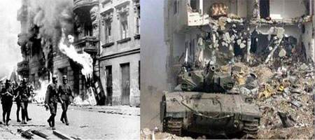 Zulümde İsrail-Hitler benzerliği 25