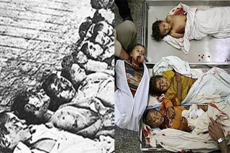 Zulümde İsrail-Hitler benzerliği 32