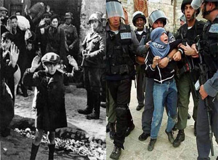 Zulümde İsrail-Hitler benzerliği 40