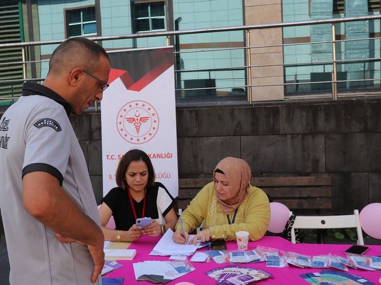 Rize'de Gençlik ve Spor İl Müdürlüğü personeline “Ücretsiz Kanser Taraması” yapıldı 13