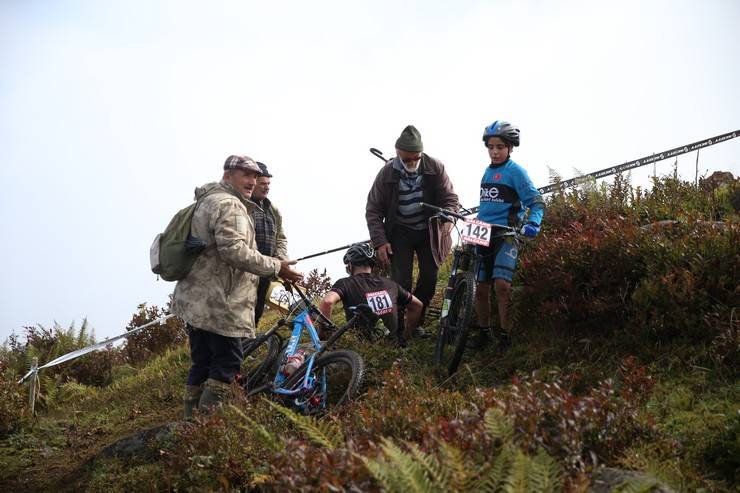 Rize'de Uluslararası MTB Cup Dağ Bisikleti Yarışları yapıldı 6