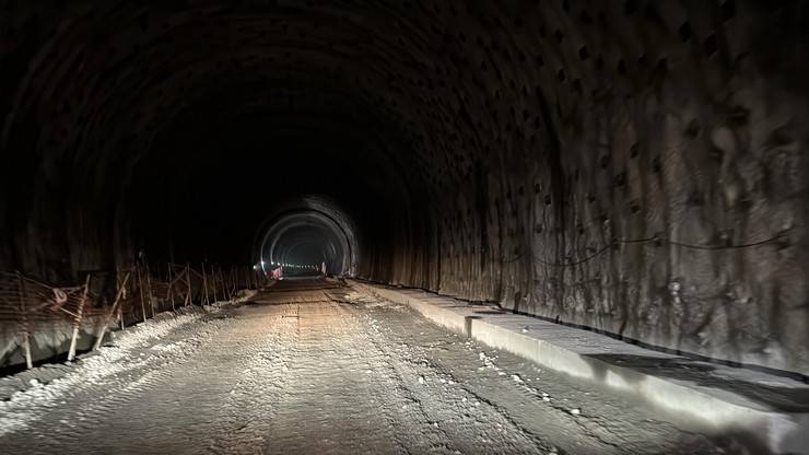 Rize ve Erzurum valileri, Ovit bağlantı yollarında incelemede bulundu 5