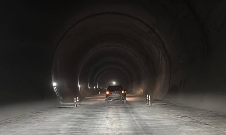 Rize ve Erzurum valileri, Ovit bağlantı yollarında incelemede bulundu 8