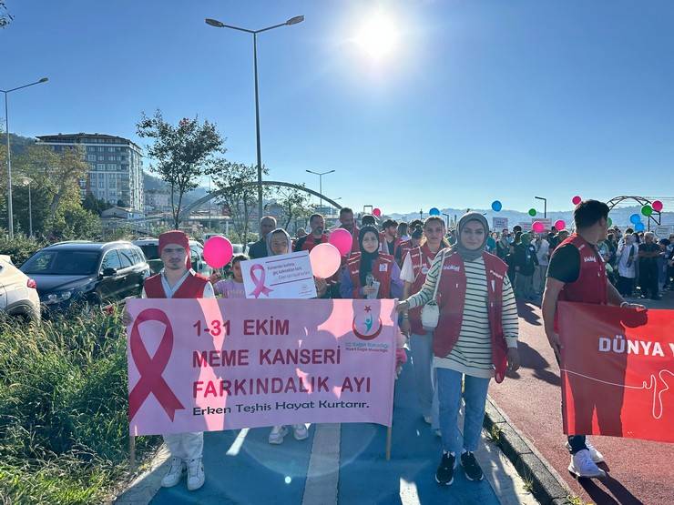 Rize’de yoğun katılımlı Dünya Yürüyüş Günü etkinliği 37