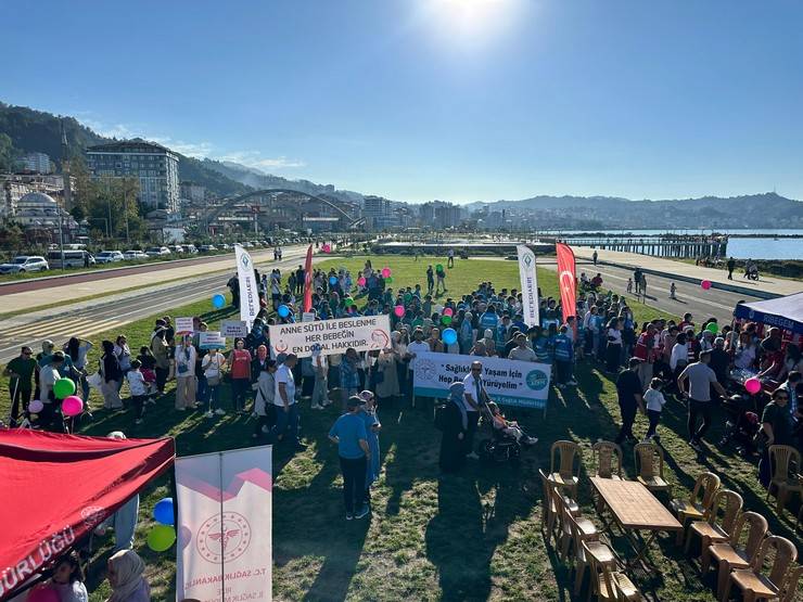 Rize’de yoğun katılımlı Dünya Yürüyüş Günü etkinliği 38