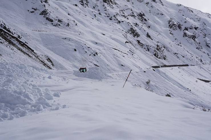 Rize’nin karlı yaylalarından kartpostallık görüntüler 17