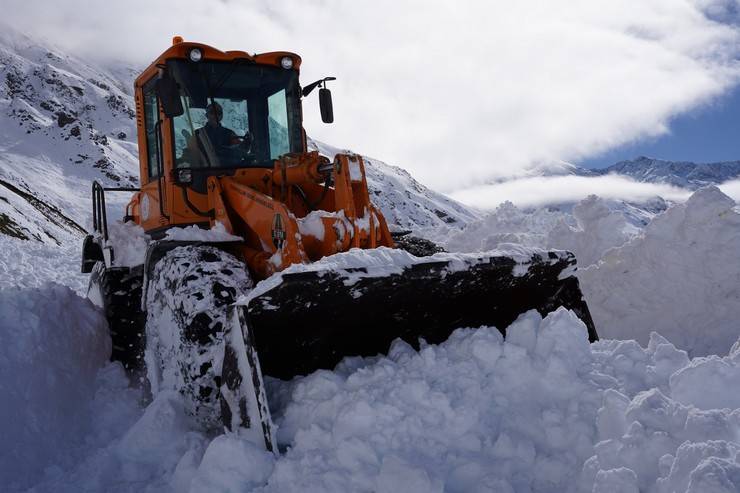 Rize’nin karlı yaylalarından kartpostallık görüntüler 19