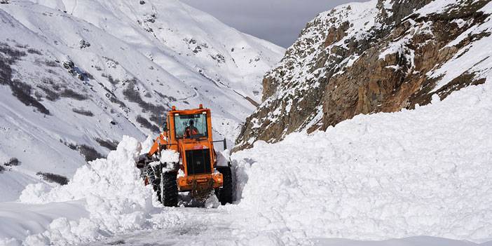 Rize’nin karlı yaylalarından kartpostallık görüntüler