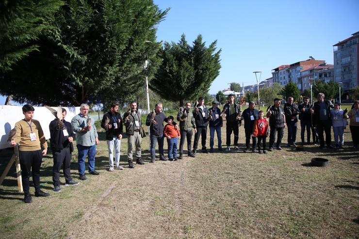 Rize'de atmaca güzellik ve beceri yarışması düzenlendi 16