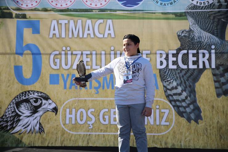 Rize'de atmaca güzellik ve beceri yarışması düzenlendi 18