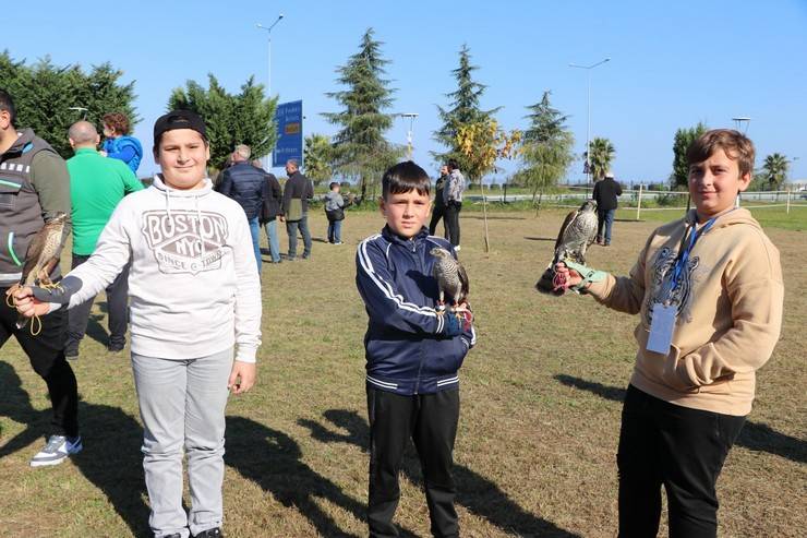 Rize'de atmaca güzellik ve beceri yarışması düzenlendi 33